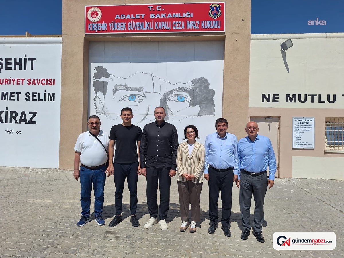 YENİ Partili Çakırözer'den Kırşehir Cezaevi'ne ziyaret