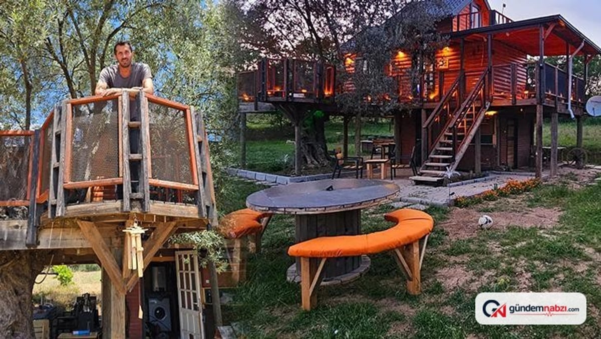 Hurdalardan yaptığı evi milyonlar izliyor