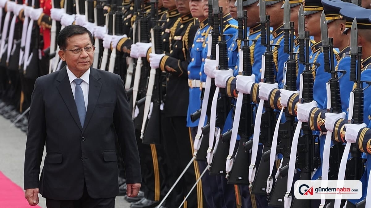 Myanmar'ın eski cunta lideri Min Aung Hlaing Tayland'da