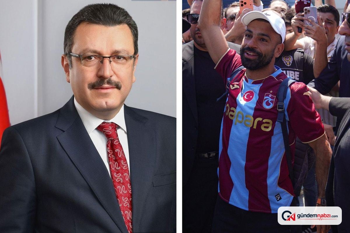 Trabzon Büyükşehir Belediye Başkanı 30 milyon TL'lik Salah forması aldı