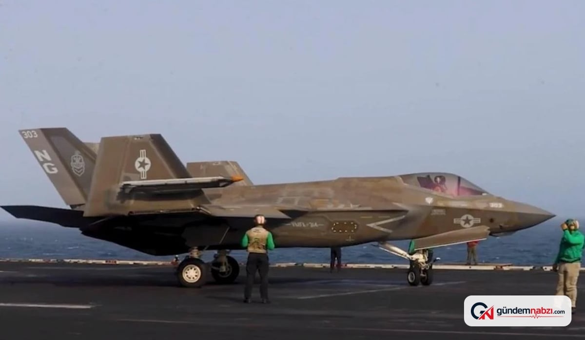 F-35C savaş uçaklarında renk değişimi gözlemlendi