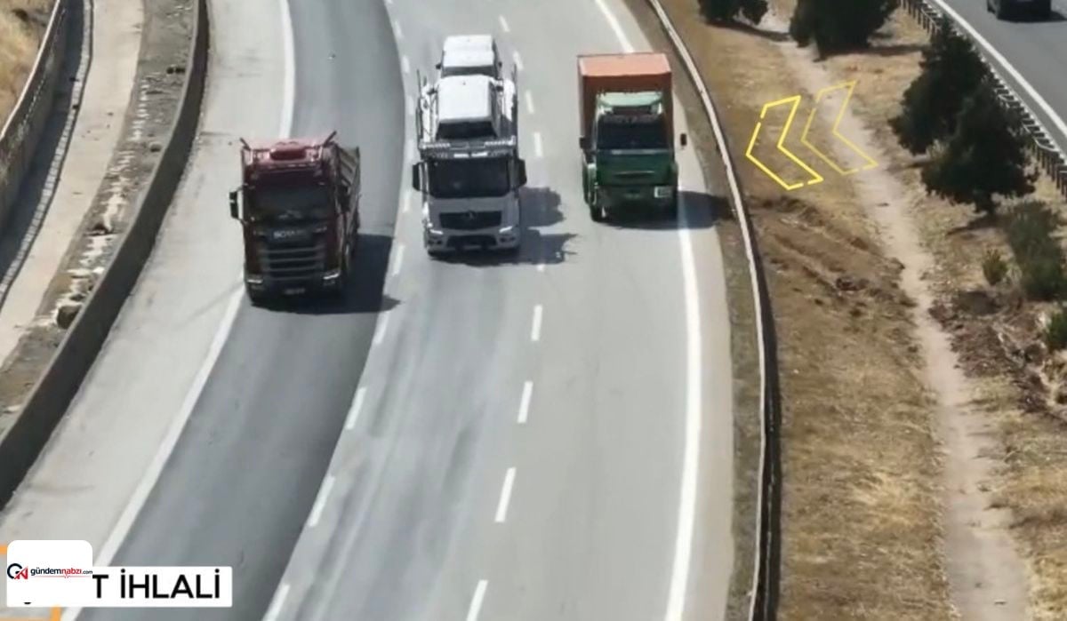 Gaziantep'te dron destekli denetimde bin 123 araca ceza kesildi