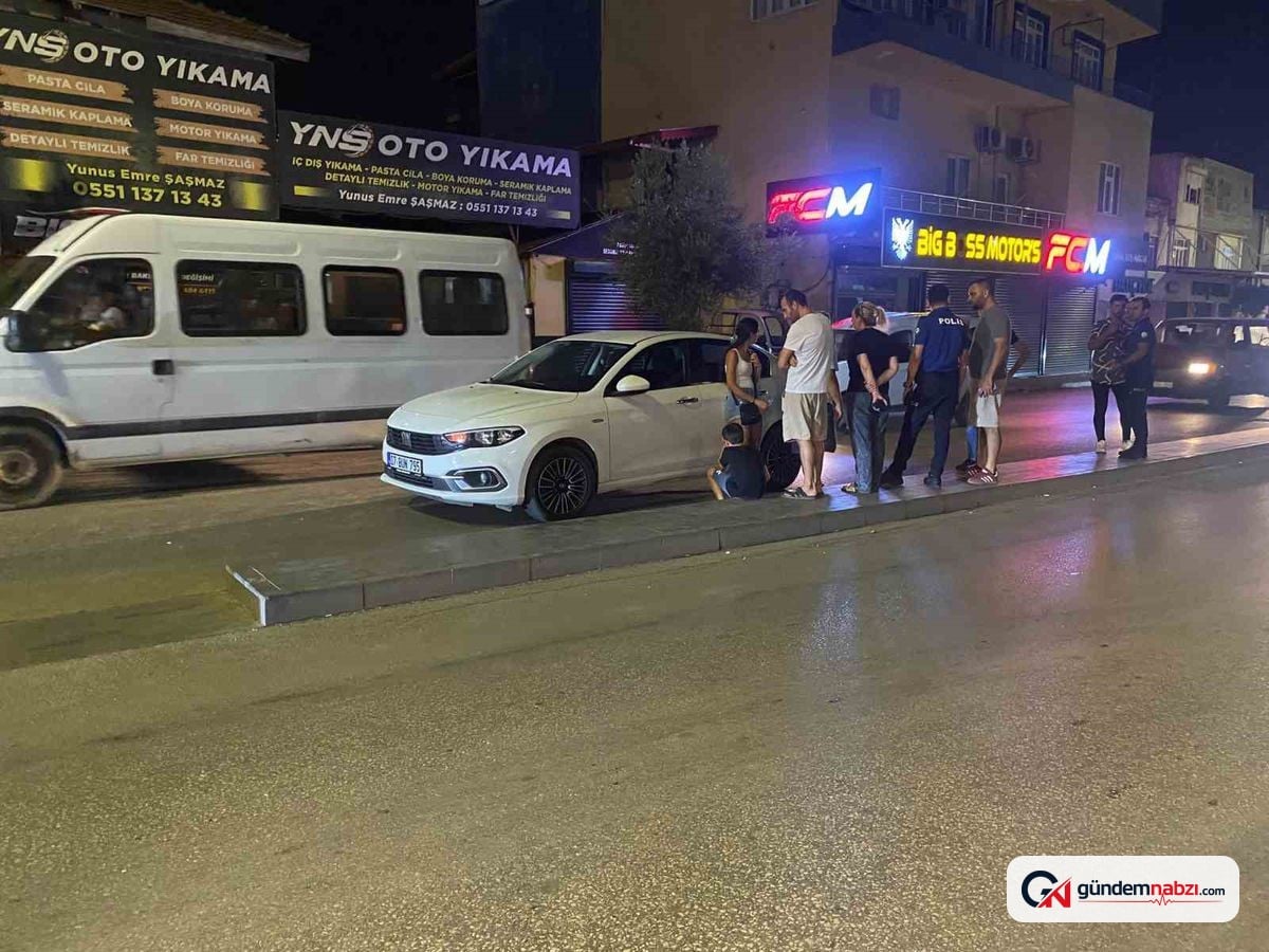 Antalya'da otomobilin çarptığı 2 yaşındaki çocuk yaralandı