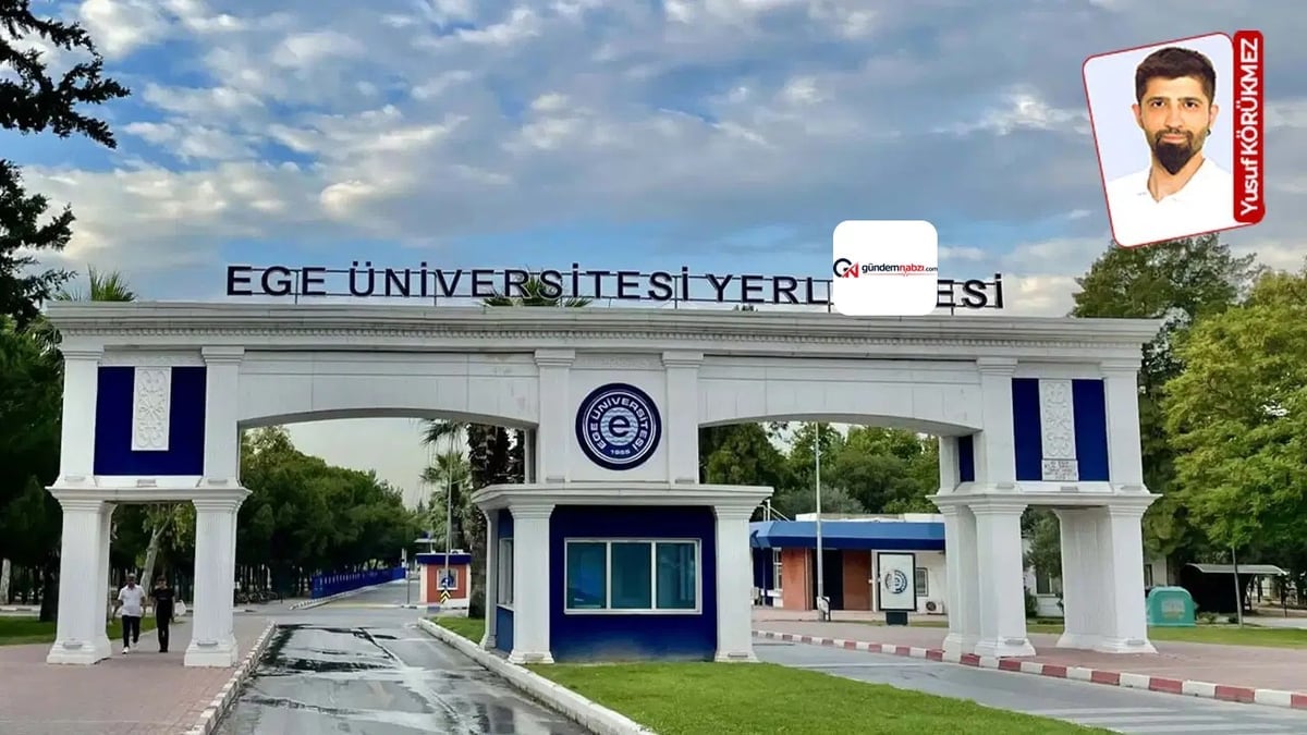 Ege üniversitesi'nde anayasa'nın 34. maddesi askıya alındı