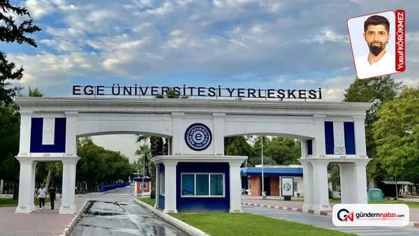 Ege üniversitesi'nde anayasa'nın 34. maddesi askıya alındı