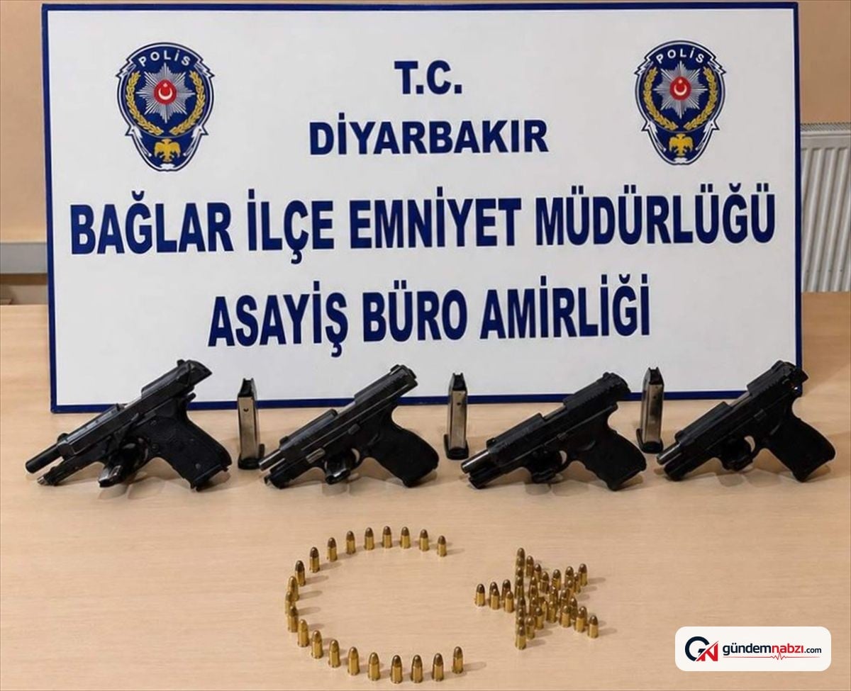 Diyarbakır'daki silahlı kavga operasyonunda 2 tutuklama