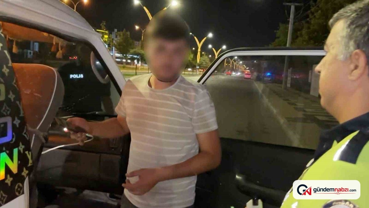 Alkollü sürücü polise arıza oyunu yapınca gözaltına alındı