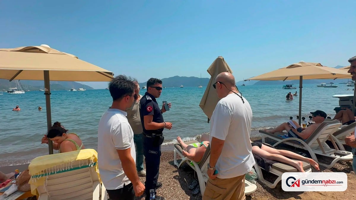 Muğla'da sahil işletmelerine 3 metrelik yasal alan denetimi