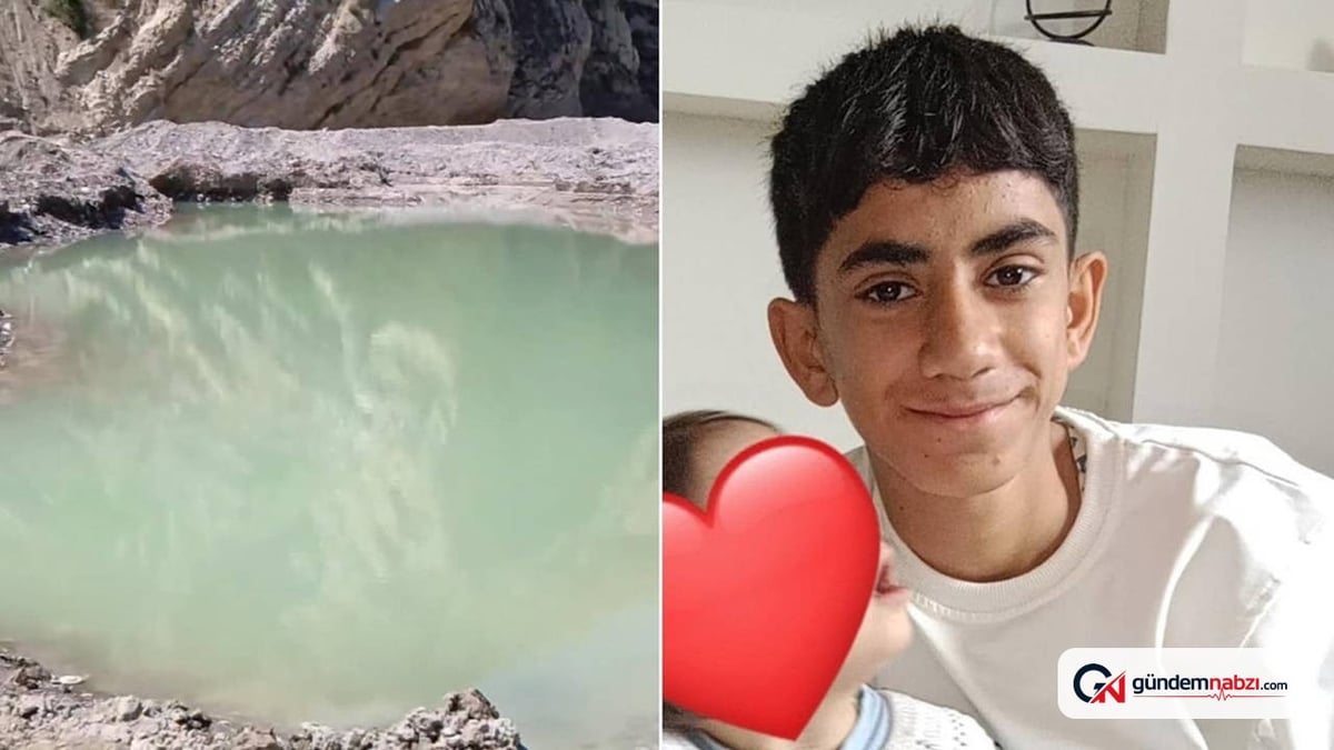 Erzurum'da gölete giren 12 yaşındaki çocuk boğuldu