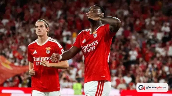 Benfica, UEFA Avrupa Ligi'nde Hearts'ı 6-1 mağlup etti