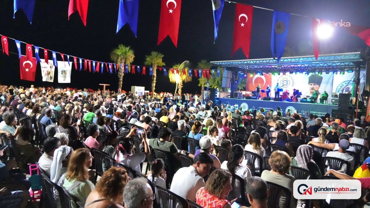 Mylasa Band, Milas Ören'de açık hava konseri verdi