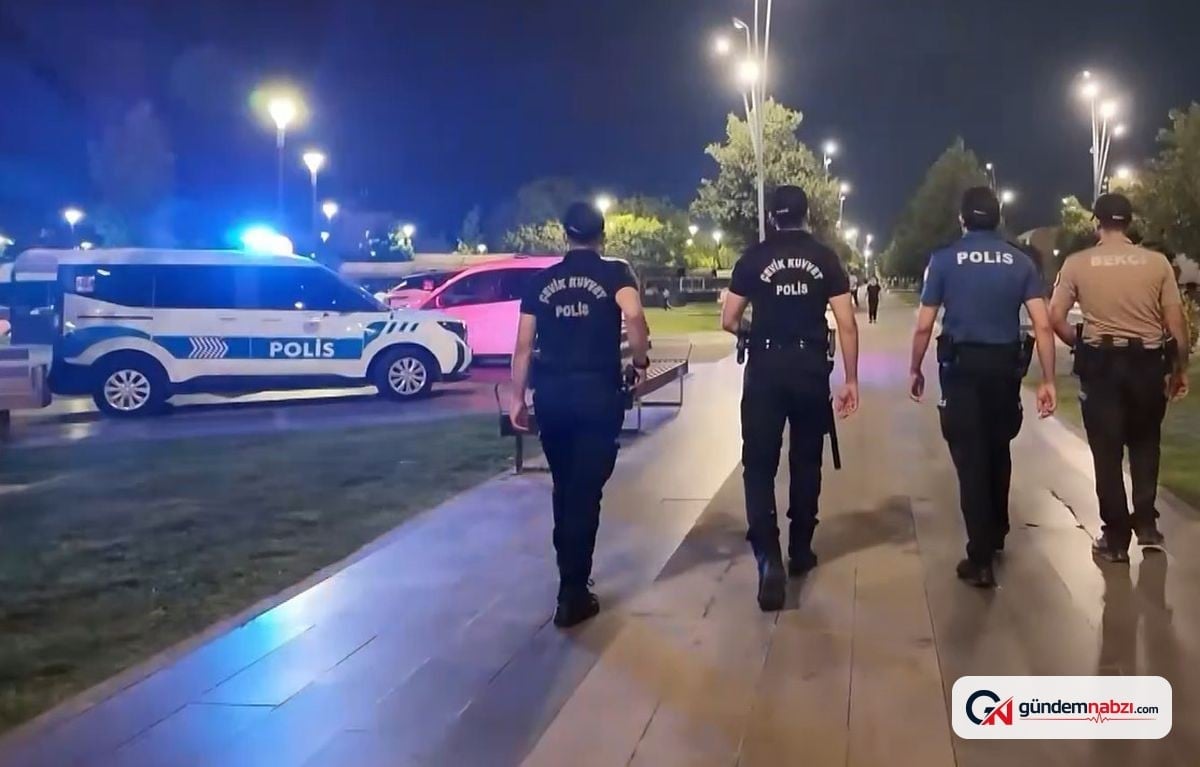Gaziantep'te huzurlu parklar denetimi yapıldı