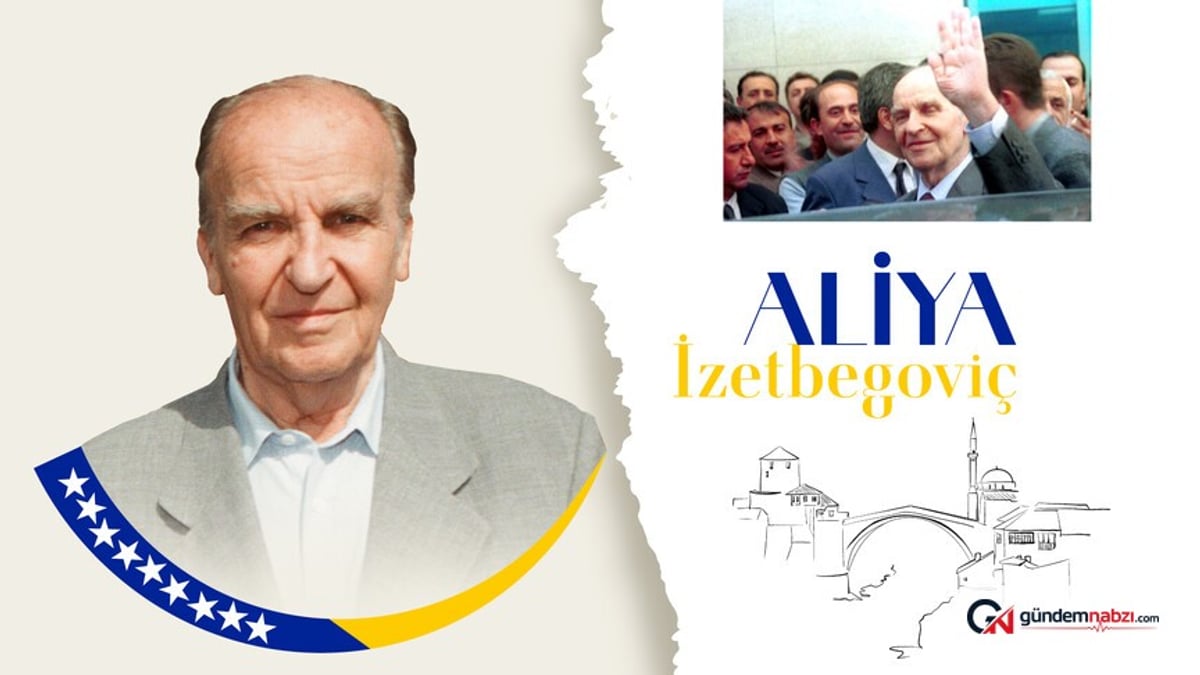 Bosna Hersek'in ilk cumhurbaşkanı Aliya İzetbegoviç anılıyor