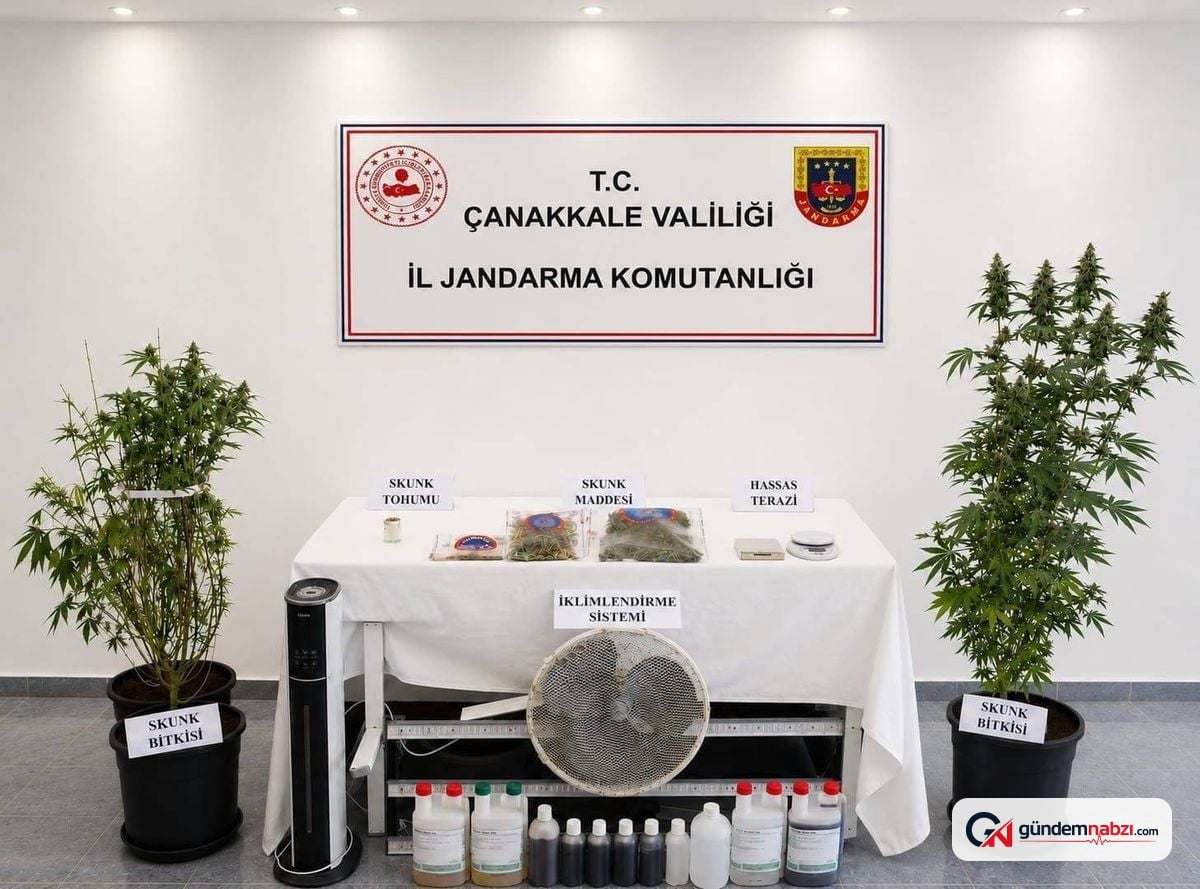 Çanakkale'de uyuşturucu operasyonunda 68 kişi gözaltına alındı