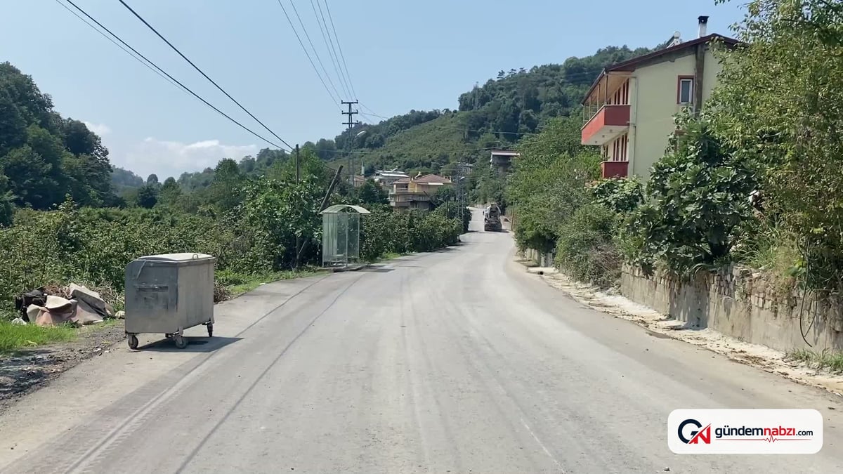 Zonguldak'ta kamyon trafiği mahalleliyi rahatsız ediyor
