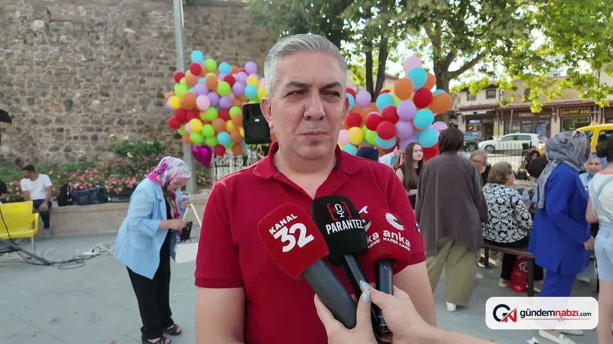 Isparta'da DMD hastası Görkem Efe için umut balonları bırakıldı