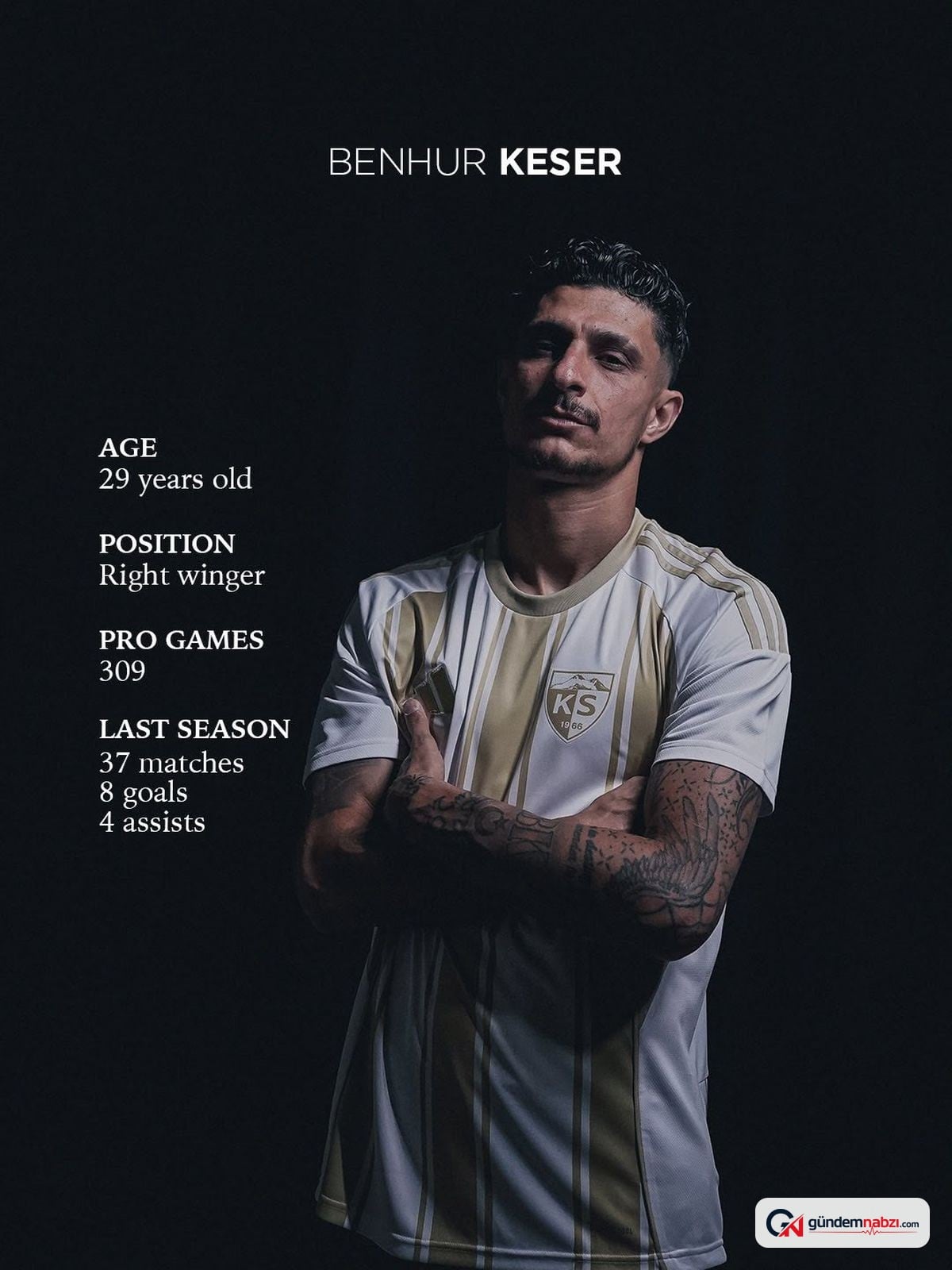 Kayserispor, Benhur Keser'i kadrosuna kattı