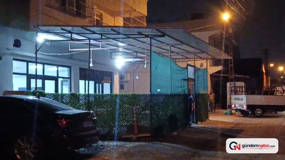 Adana'da kahvehaneye silahlı saldırı: 3 yaralı