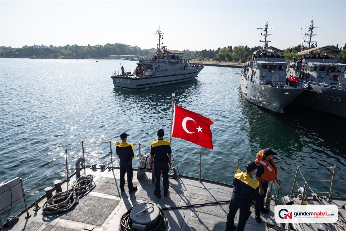 Deniz Harp Okulu'nda uygulamalı denizcilik eğitimleri