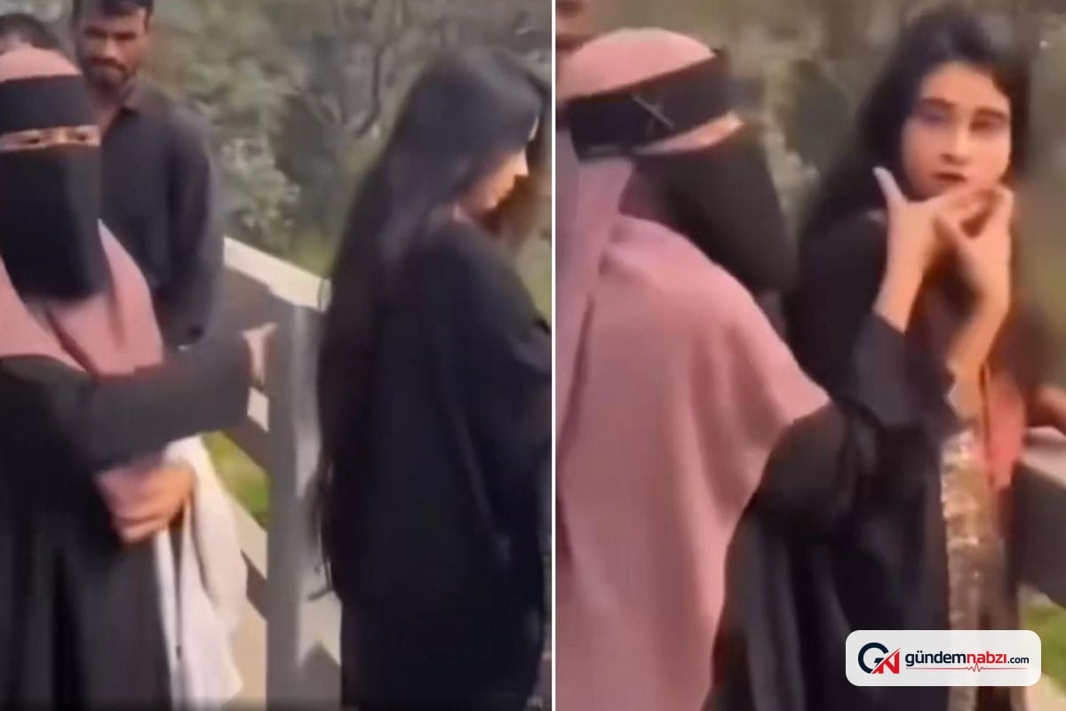 Burka giymeyen genç kadına sokak ortasında müdahale