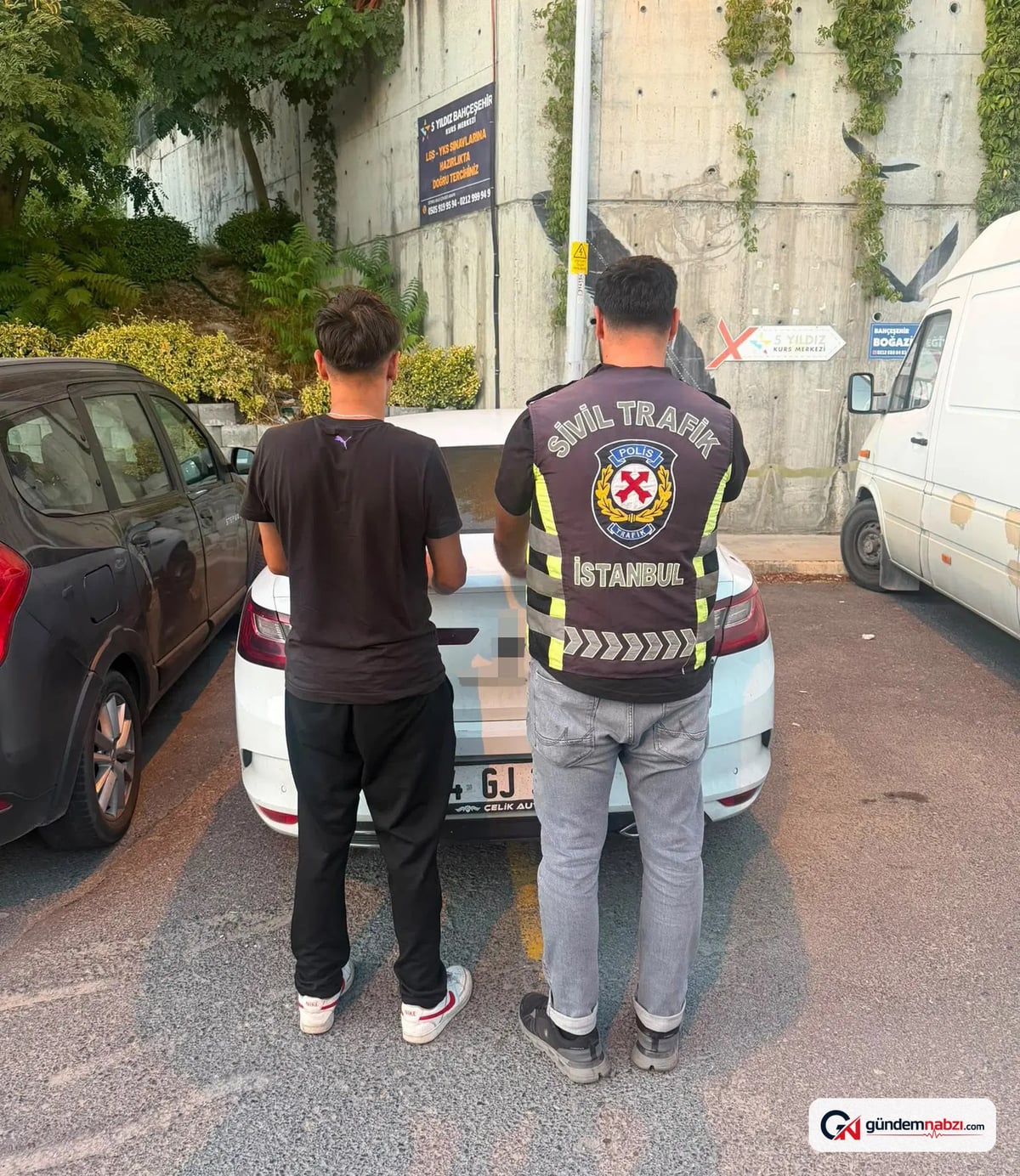 Başakşehir'de akrobatik sürücüye 72 bin TL ceza