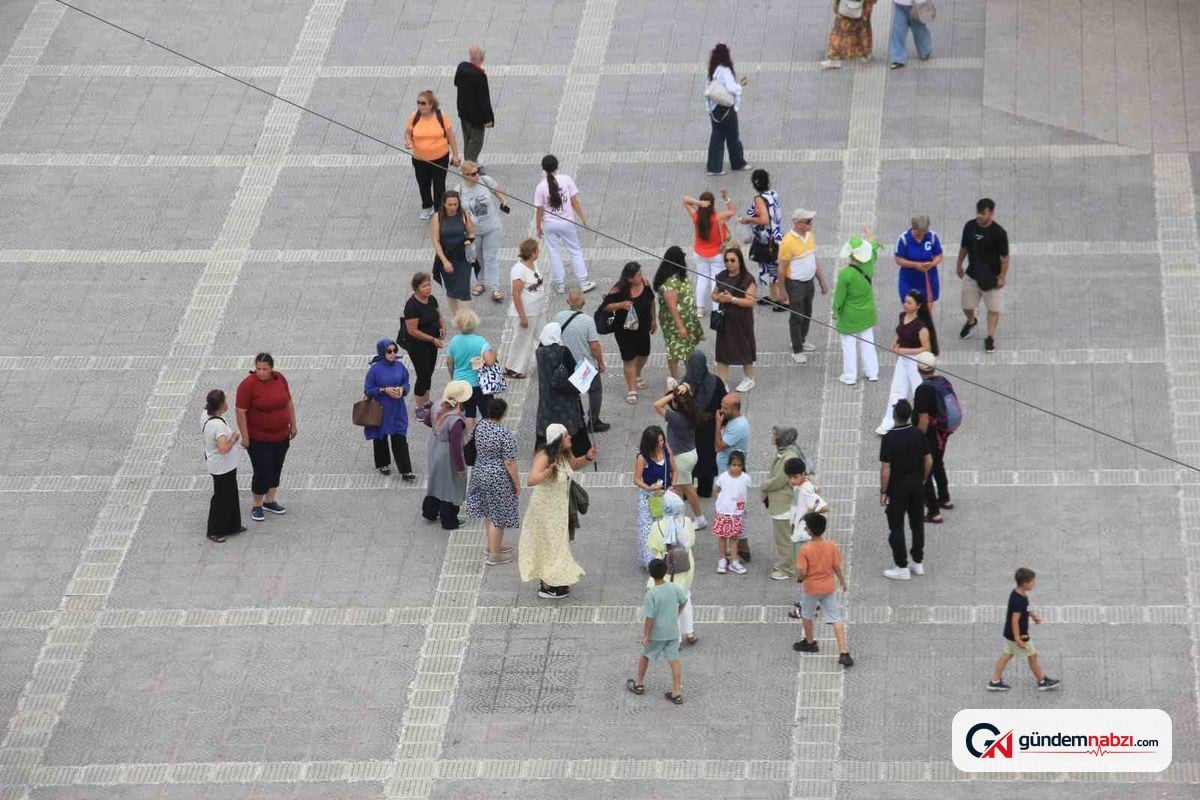 Samsun'da turist sayısı ilk 5 ayda yüzde 13,68 arttı