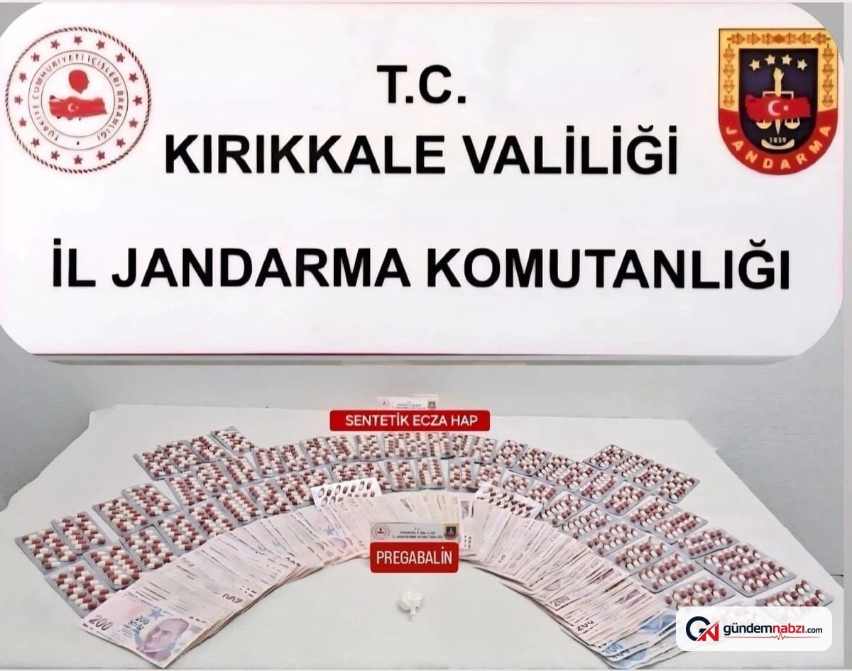 Kırıkkale'de uyuşturucu operasyonu: 1 gözaltı