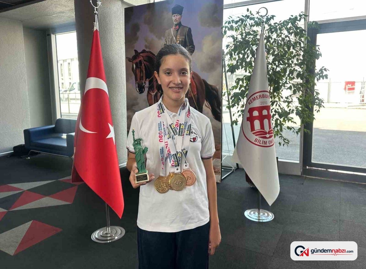 Türk öğrenci New York'ta dünya şampiyonu oldu
