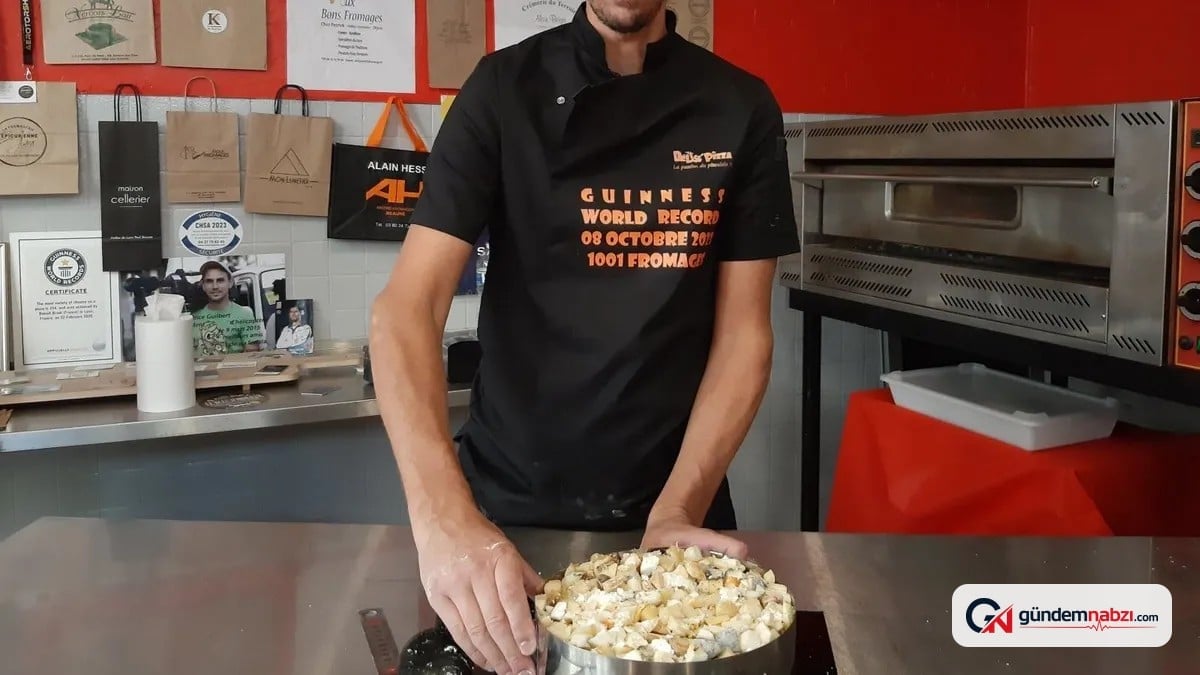 Dünyanın en peynirli pizzası: 1.001 çeşit peynir kullanıldı