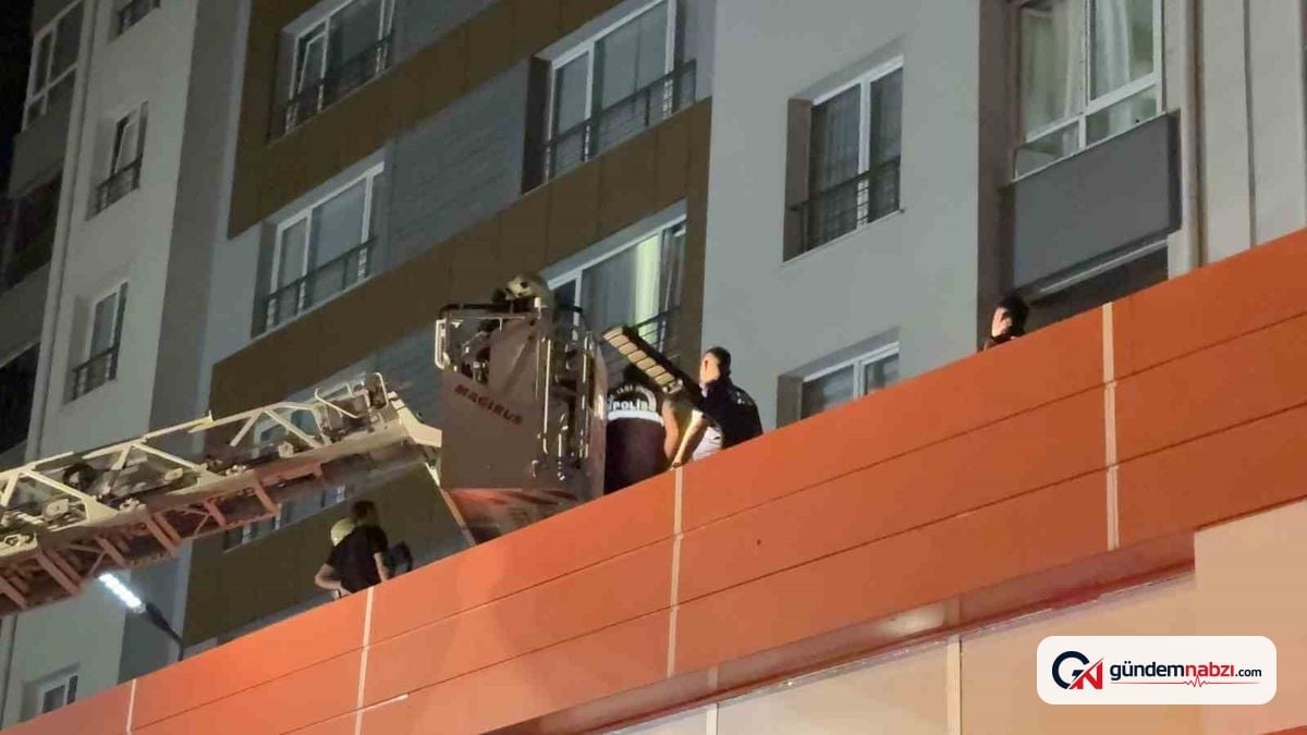Kayseri'de yangın: Balkondan düşen ev sahibi hayatını kaybetti