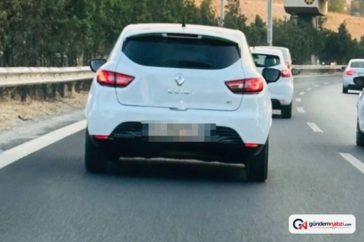 Gaziantep'te sahte plaka kullanan sürücüye 140 bin lira ceza