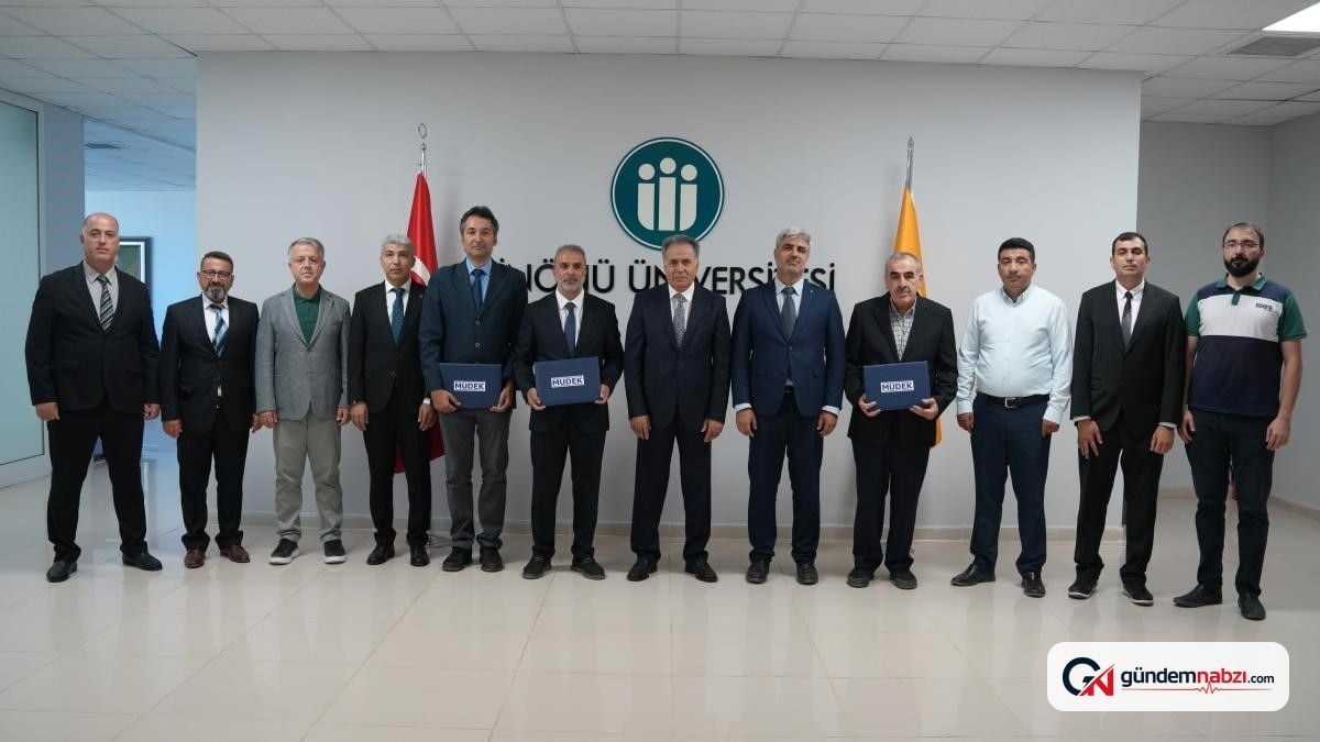 İnönü Üniversitesi'nde 3 Mühendislik bölümü MÜDEK akreditasyonu aldı
