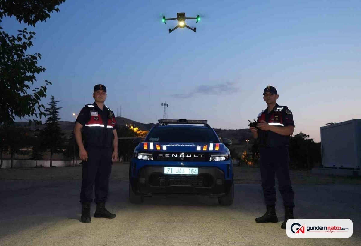 Kırıkkale'de düğün magandalarına jandarma ve dronla denetim