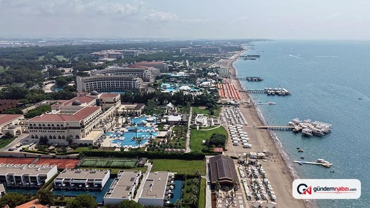 Antalya'da otel dolulukları yüzde 90'ı aştı