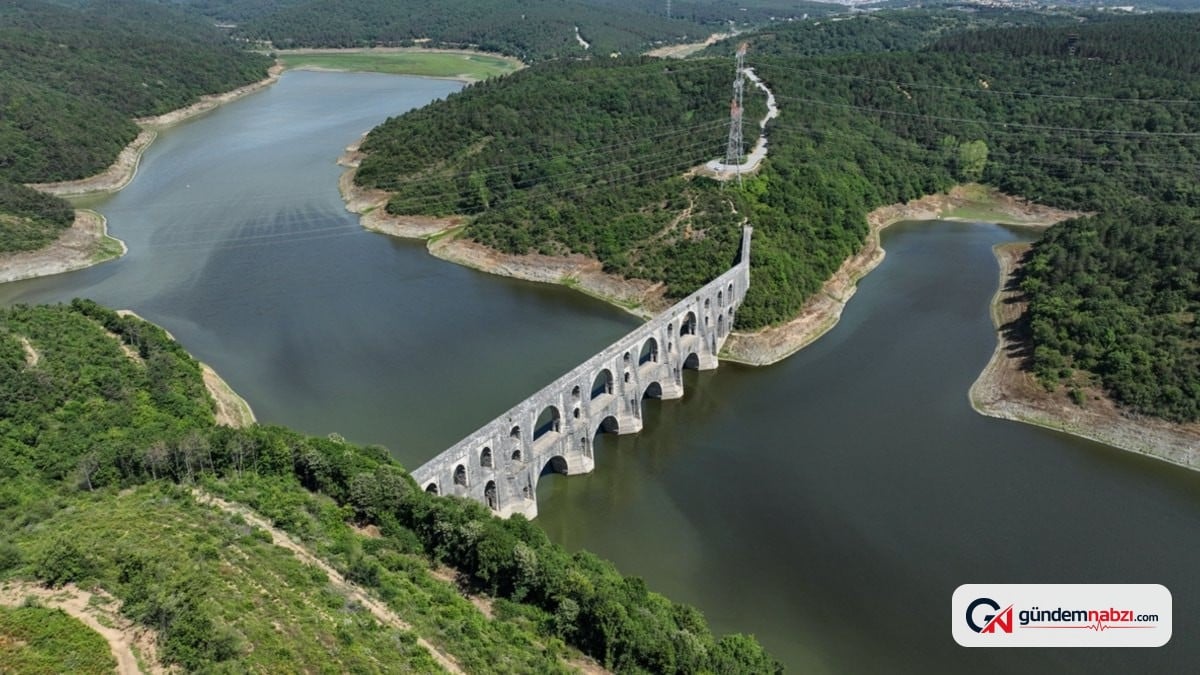 İstanbul'da baraj doluluk oranı yüzde 56,34'e düştü