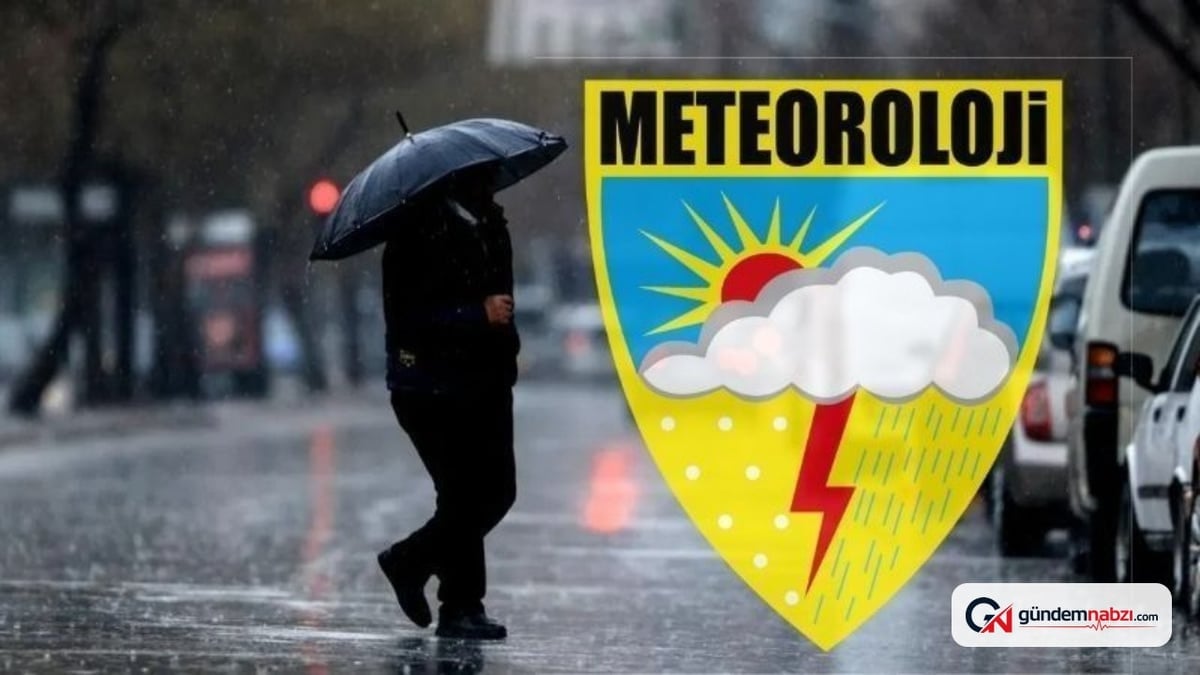 9 Ağustos hava durumu: 5 il için sarı kodlu uyarı