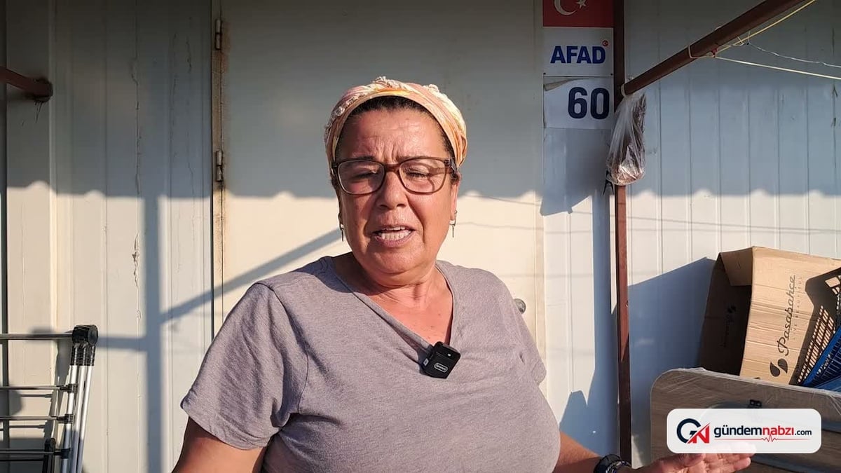 Hatay'da kapatılacak konteyner kentlerde tahliye tepkisi