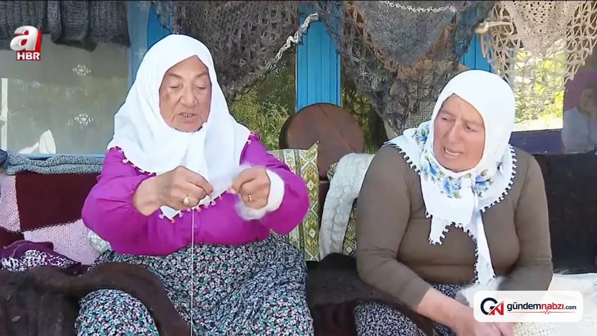 Ankara'da 88 yaşındaki Kezban Yıldız tiftik yününü yaşatıyor