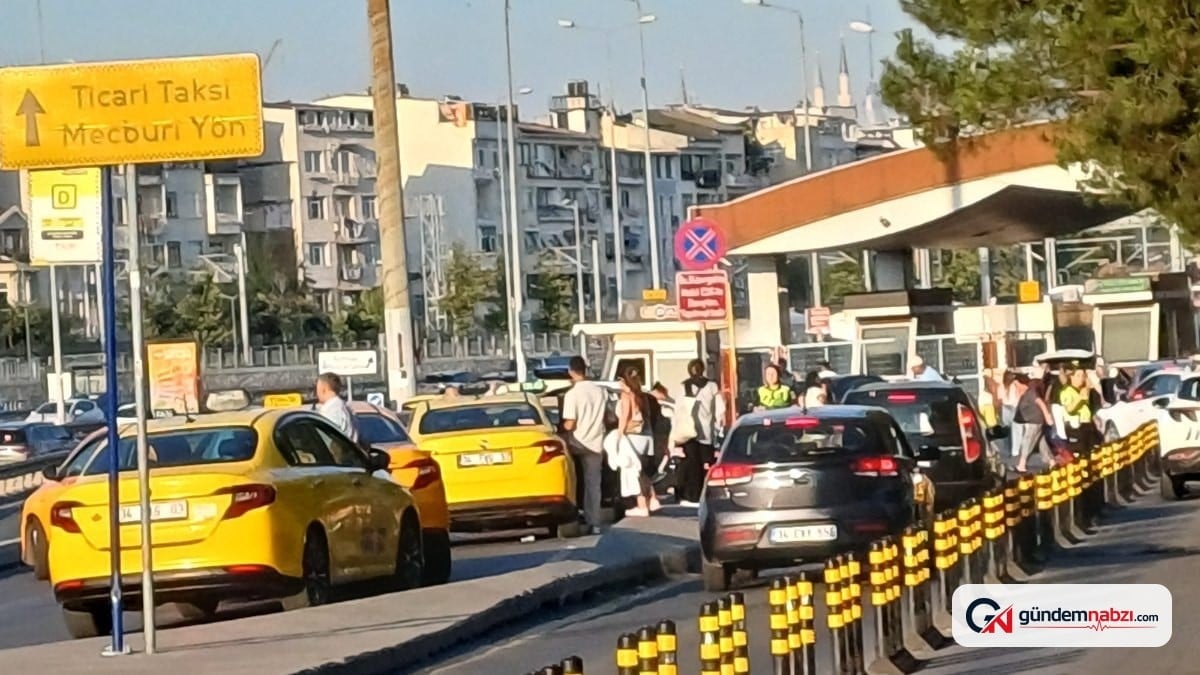 İstanbul'da tatil dönüşünde taksi sorunu: Polis devreye girdi
