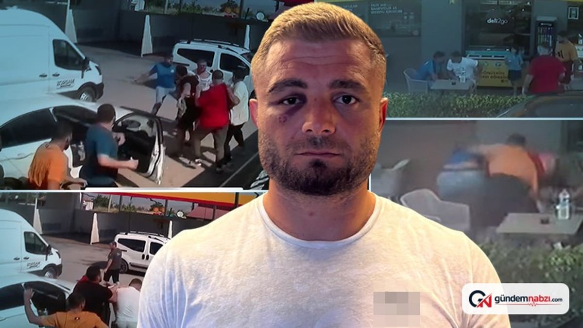 Samsun'da başpehlivan Serhat Elvan'a akaryakıt istasyonunda saldırı