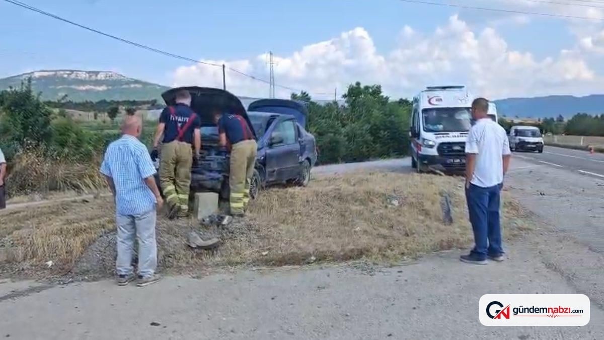 Karabük'te trafik kazalarında 4 kişi yaralandı