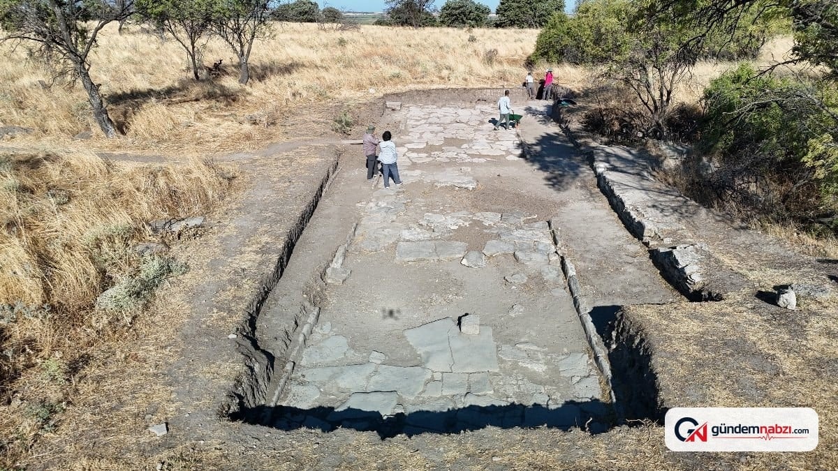 Troya'da 2 bin yıllık Roma caddesi gün yüzüne çıkıyor