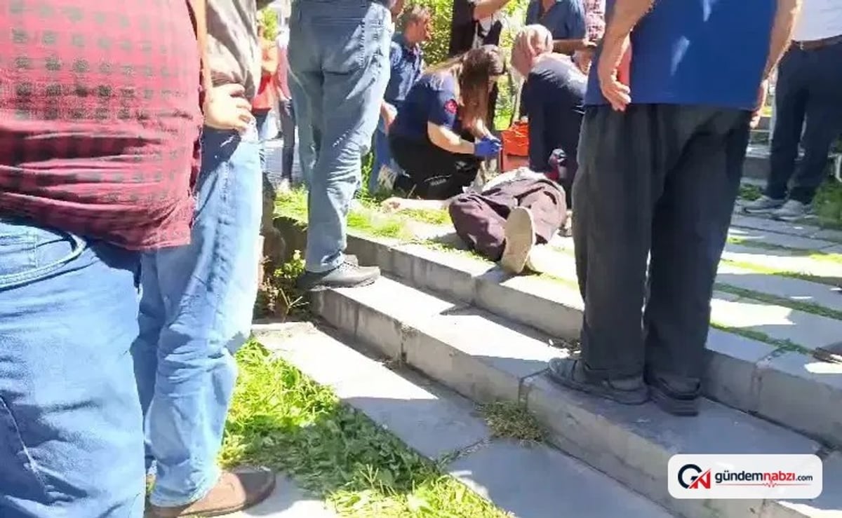 Kayseri'de kalp krizi geçiren kişi hastaneye kaldırıldı