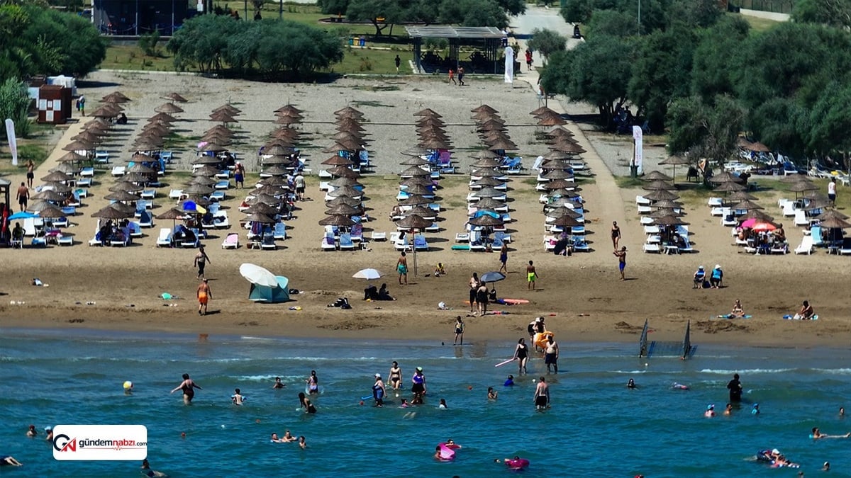 Ücretsiz halk plajlarını 3 milyona yakın kişi ziyaret etti