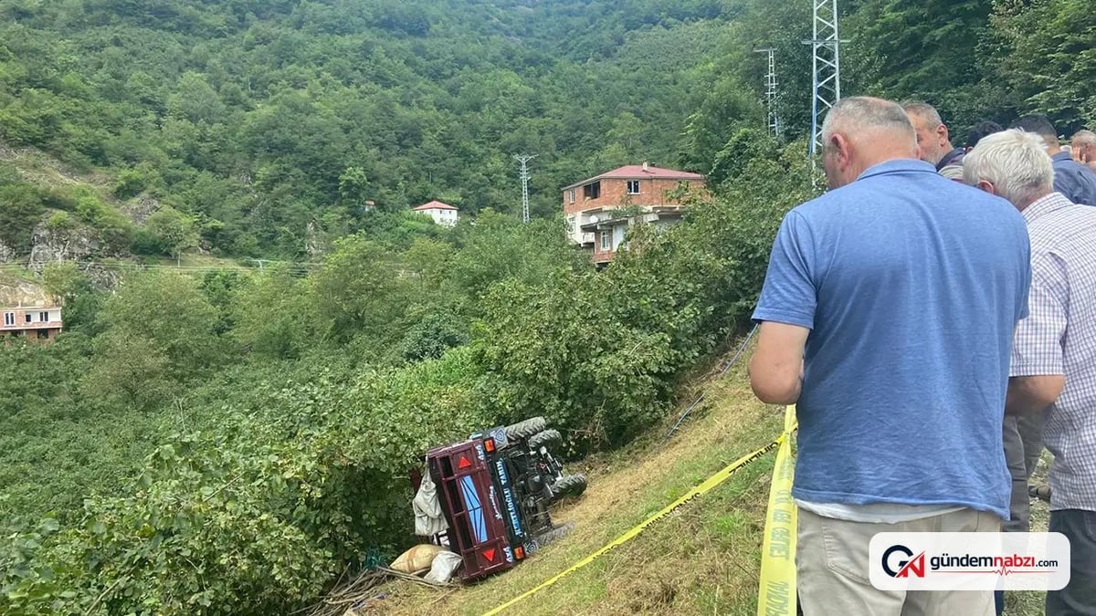 Ordu'da patpat kazasında sürücünün eşi hayatını kaybetti