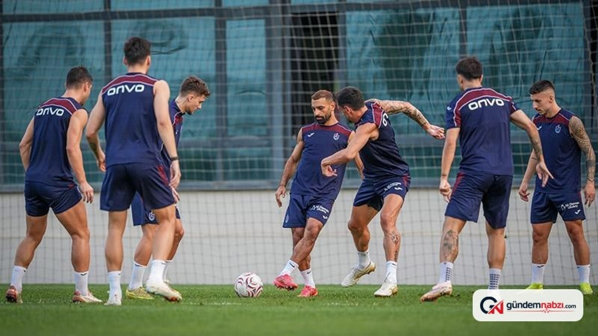 Trabzonspor'da Kasımpaşa maçı hazırlıkları başladı