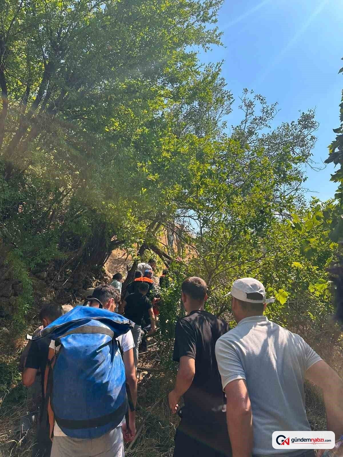 Şırnak'ta ağaçtan düşen yaralı 3 saatte kurtarıldı