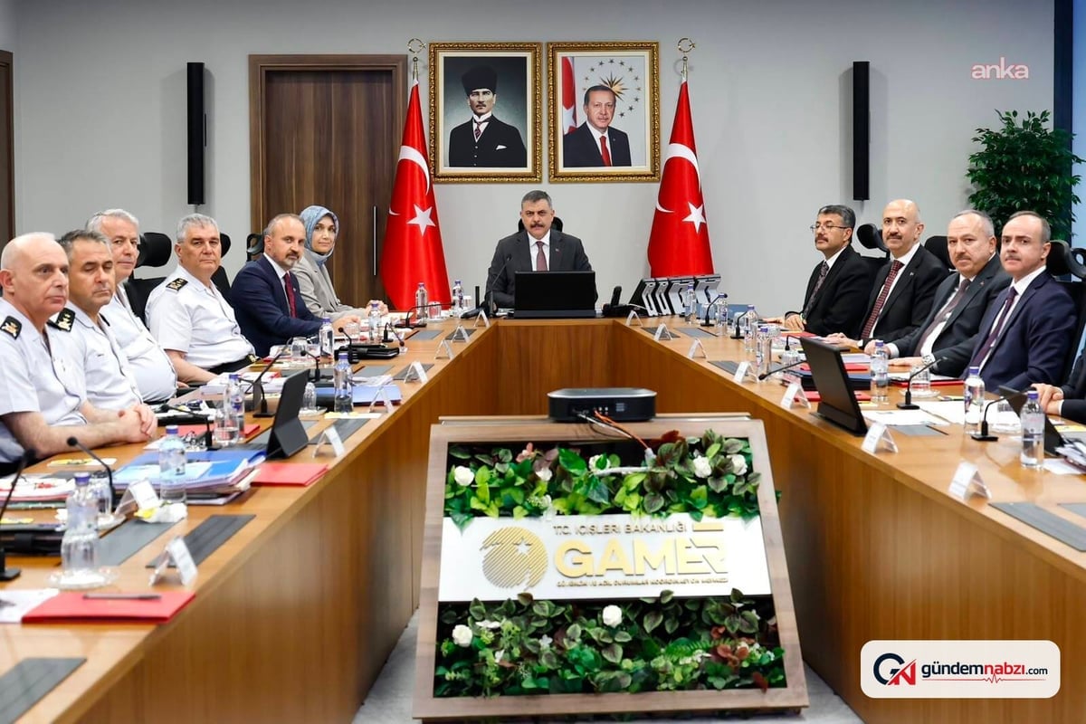 İçişleri Bakanı Mustafa Çiftçi, Güvenlik toplantısını duyurdu