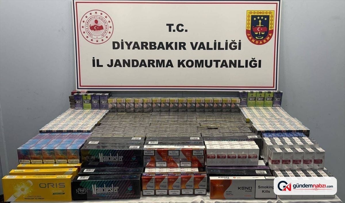 Diyarbakır'da kaçakçılık operasyonlarında 48 şüpheliye işlem yapıldı