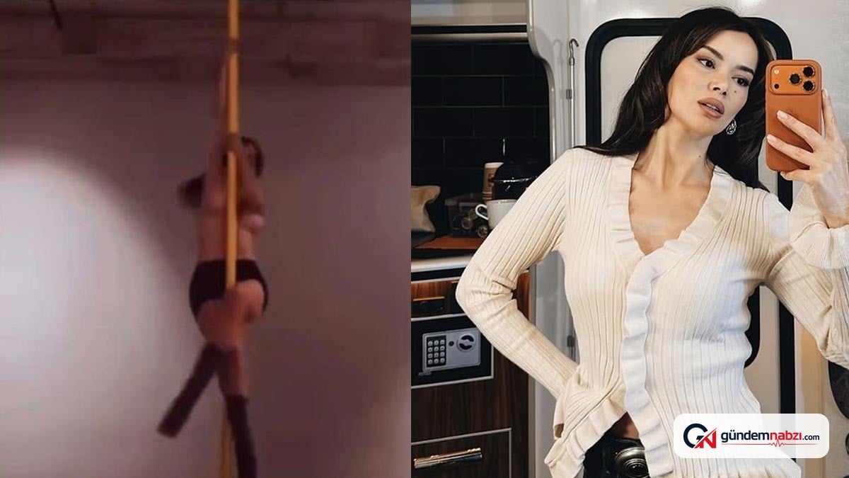 Seray Kaya, Sultana filmi için direk dansı dersleri alıyor
